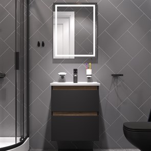 Комплект для ванной комнаты, зона красоты 55 см AM.PM X-Joy BK85GO