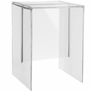 Табурет для ванной комнаты Kartell by Laufen 3.8933.0.084.000.1 пластик прозрачный 3-8933-0-084-000-1