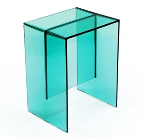 Табурет для ванной комнаты Kartell by Laufen 3.8933.0.092.000.1 пластик зеленый изумрудный 3-8933-0-092-000-1