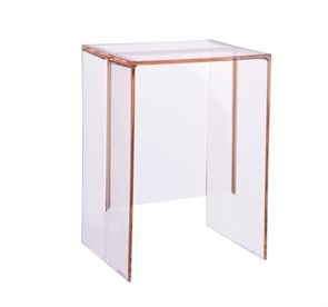 Табурет для ванной комнаты Kartell by Laufen 3.8933.0.093.000.1 пластик пудровый розовый 3-8933-0-093-000-1