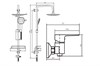 Душевая система со смесителем для душа Dorff Prime D0740030 D0740030 - фото 47097