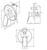 Смеситель для ванны и душа AM.PM X-Joy F85A45000 F85A45000 - фото 53026